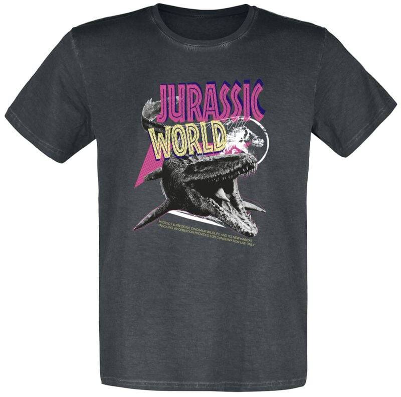 Jurassic Park T-Shirt - Jurassic World - Mosasaurus - S bis 3XL - für Männer - Größe M - multicolor  - EMP exklusives Merchandise! Jurassic Park T-Shirt - Jurassic World - Mosasaurus - S bis 3XL - für Männer - Größe M - multicolor  - EMP exklusives Merchandise! von Jurassic Park