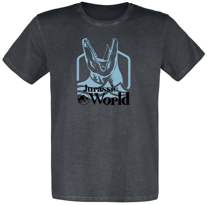 Jurassic Park T-Shirt - Jurassic World - Wave of Mosasaurus - S bis 3XL - für Männer - Größe S - multicolor  - EMP exklusives Merchandise! Jurassic Park T-Shirt - Jurassic World - Wave of Mosasaurus - S bis 3XL - für Männer - Größe S - multicolor  - EMP exklusives Merchandise! von Jurassic Park