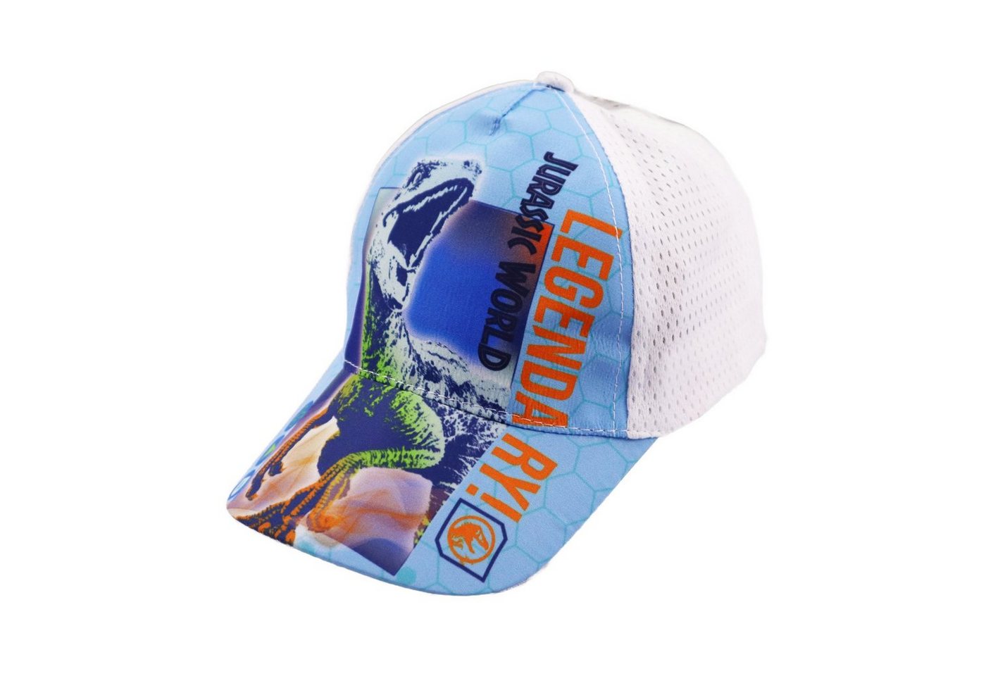 Jurassic World Baseball Cap Jurassic World Blu Velociraptor Kinder Jungen Basecap Gr. 52 bis 54 von Jurassic World