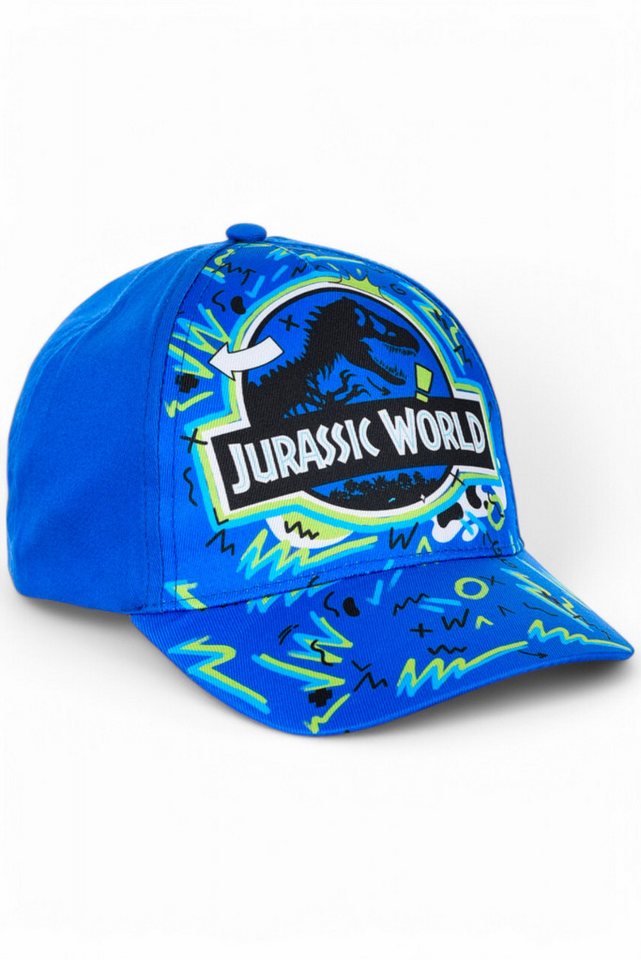 Jurassic World Baseball Cap T-REX Jungen Sommerkappe Größe 52-54 cm von Jurassic World