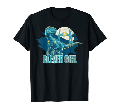 Jurassic World Clever Girl Front Of The Park T-Shirt von Jurassic World