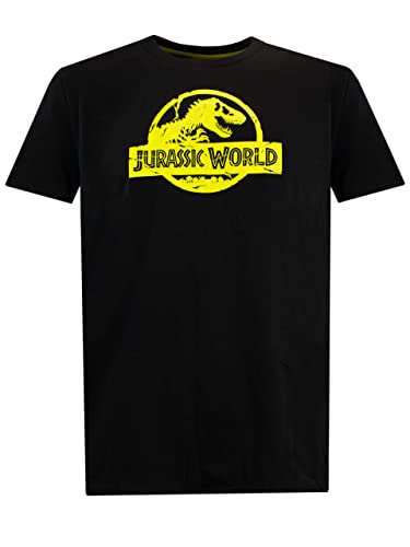 Jurassic World Herren T-Shirt Schwarz Large von Jurassic World