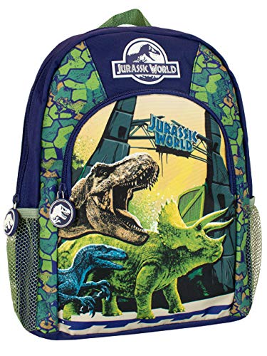 Jurassic World Kinder Rucksack Dinosaurier Blau von Jurassic World