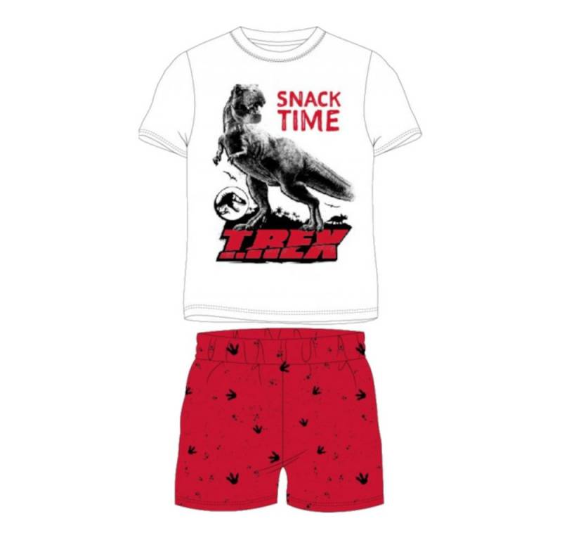 Jurassic World Pyjama Kurzer Jurassic World Pyjama für Jungen ""Snack Time" (Set, 2 tlg) von Jurassic World