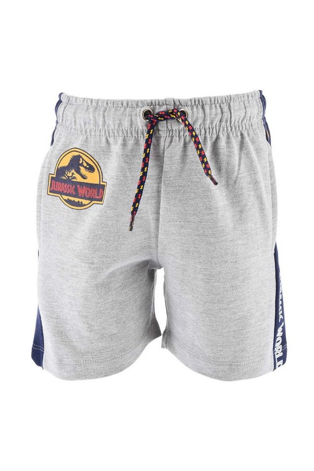 Jurassic World Shorts Jungen kurze Hose aus Baumwolle Gr. 98 - 128 cm von Jurassic World