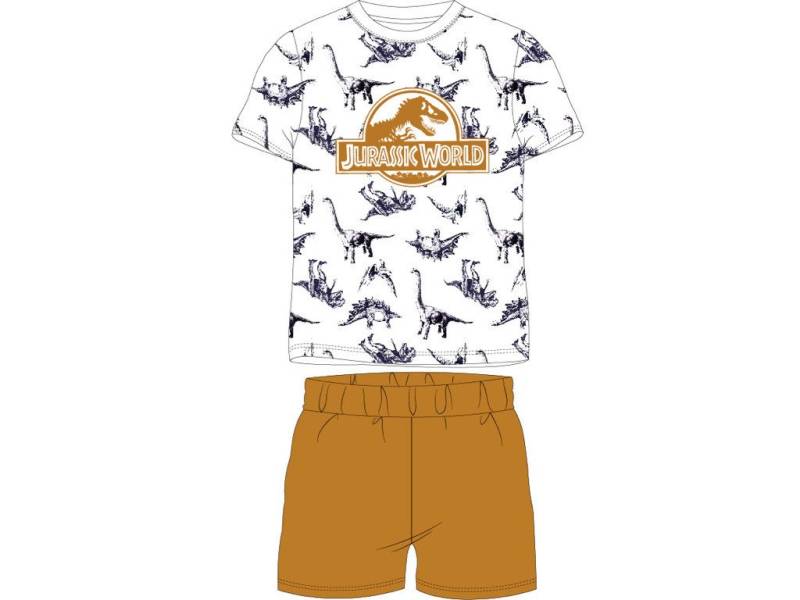Jurassic World Shorty kurzer Schlafanzug Pyjama Dinosaurier Dino von Jurassic World