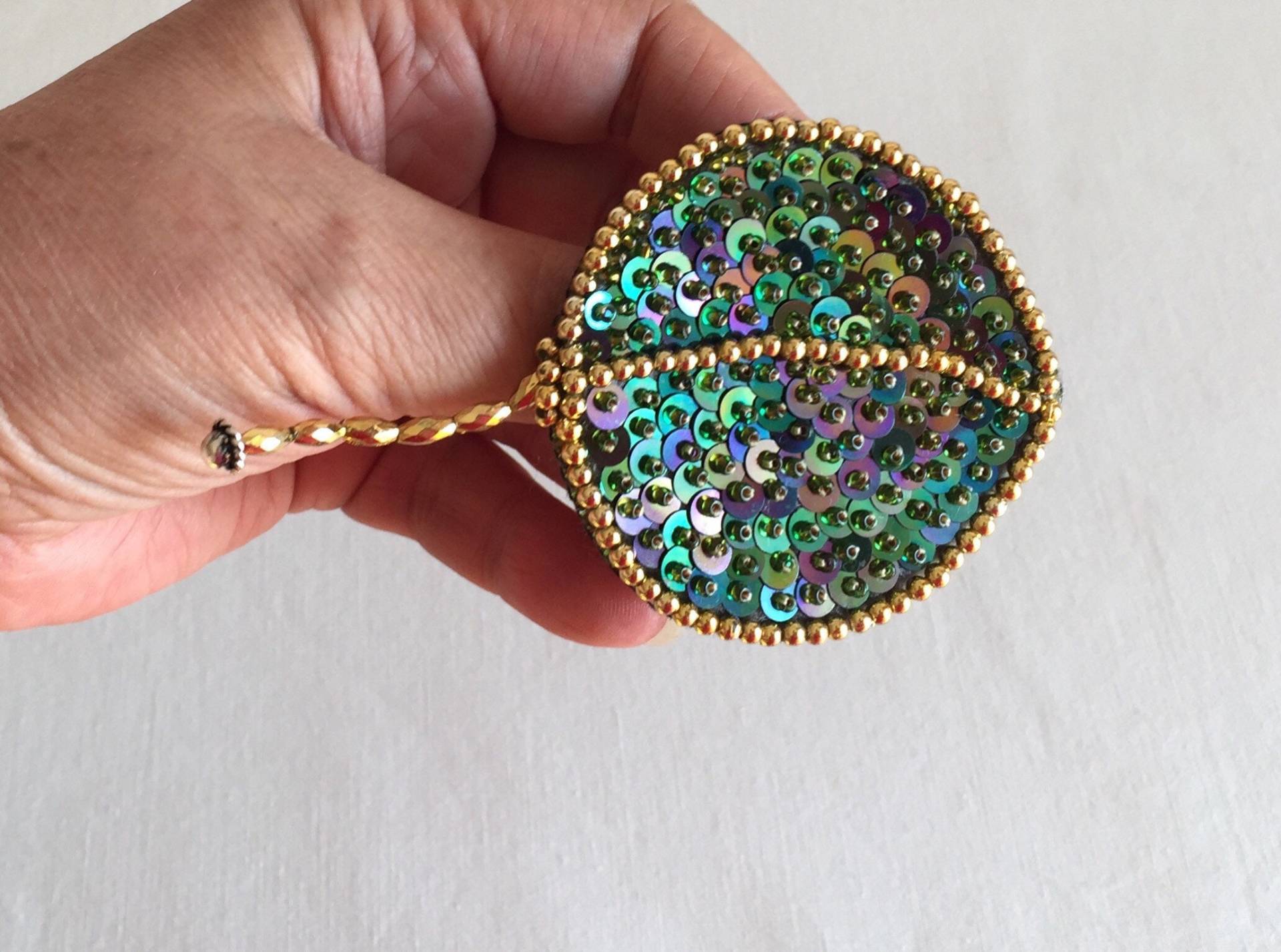 Schmuck Perlen, Perlen Brosche, Blatt Handgemachten Brosche Schmuck Perlen, Perlen Brosche, Blatt Handgemachten Brosche von JurateDD