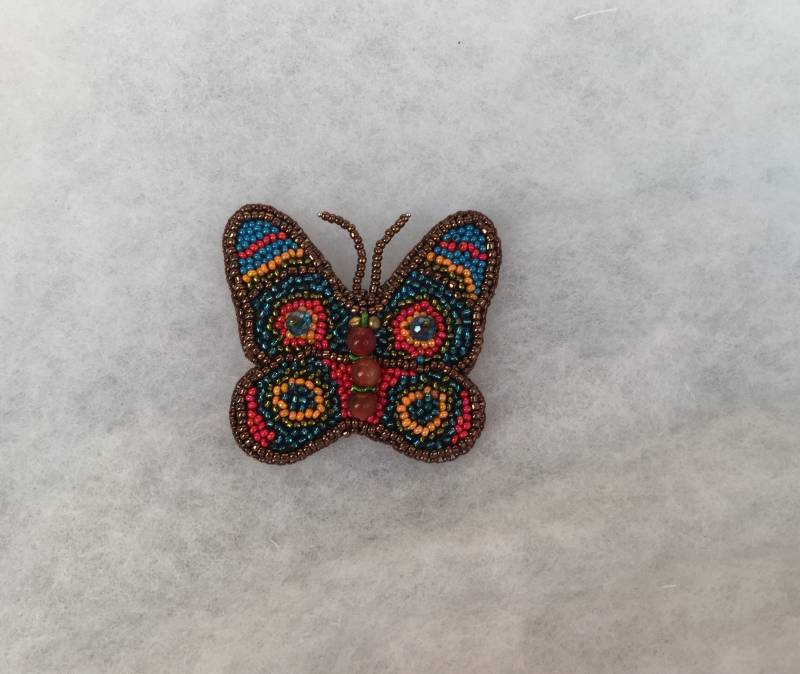 Schmuck Perlen Schmetterlingsbrosche, Brosche Für Sie von JurateDD