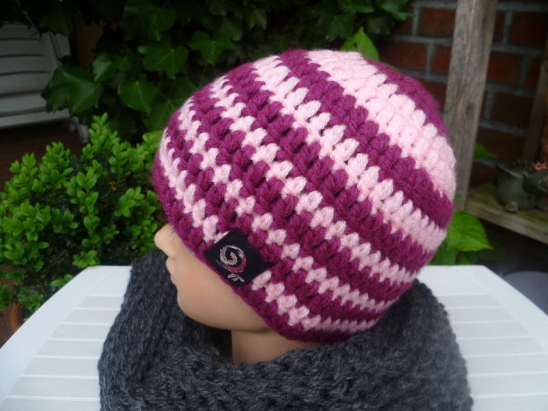 Beanie-Winter-Mütze -Wunschmütze-, Kindermütze, Mädchenmütze Beanie-Winter-Mütze -Wunschmütze-, Kindermütze, Mädchenmütze von JusaJo