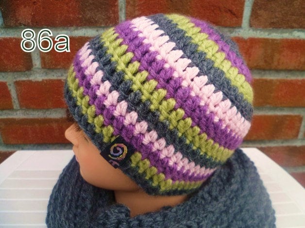 Mädchen-Beanie, Wunsch-Mützen, Beanie, Wintermützen, Mädchenmütze, 3 Modelle Mädchen-Beanie, Wunsch-Mützen, Beanie, Wintermützen, Mädchenmütze, 3 Modelle von JusaJo