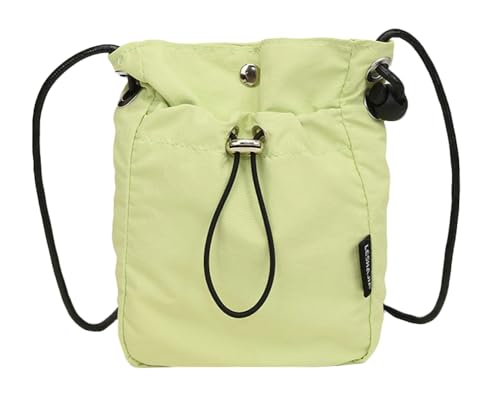 Slouchy Nylon Crossbody Geldbörsen Frauen Trendy Halbmond Crossbody Geldbörse Unterarm Schultertasche Kleine Reise Hobo Handtasche 2025, Hellgrün, Einheitsgröße, J-m-nlbb29-light green von Jusavie