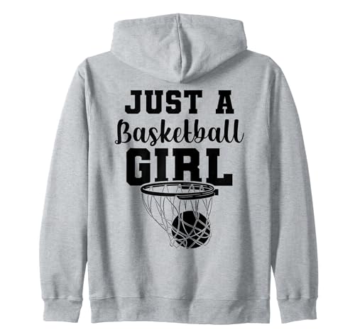 Just A Basketball Girl Leidenschaft Style Kapuzenjacke von Just A Basketball Girl