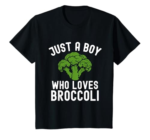 Kinder Nur EIN Junge, der Brokkoli liebt T-Shirt Kinder Nur EIN Junge, der Brokkoli liebt T-Shirt von Just A Boy Who Loves Broccoli
