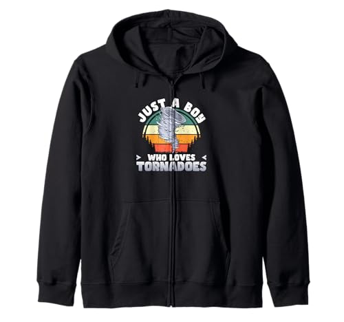 Meteorologie-Liebhaber Meteorologe Just A Boy Who Loves Tornado Kapuzenjacke Meteorologie-Liebhaber Meteorologe Just A Boy Who Loves Tornado Kapuzenjacke von Just A Boy Who Loves Tornadoes Meteorologist Gift