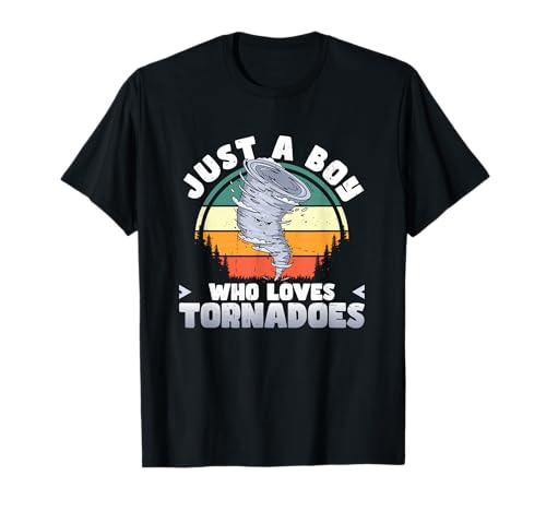 Meteorologie-Liebhaber Meteorologe Just A Boy Who Loves Tornado T-Shirt Meteorologie-Liebhaber Meteorologe Just A Boy Who Loves Tornado T-Shirt von Just A Boy Who Loves Tornadoes Meteorologist Gift