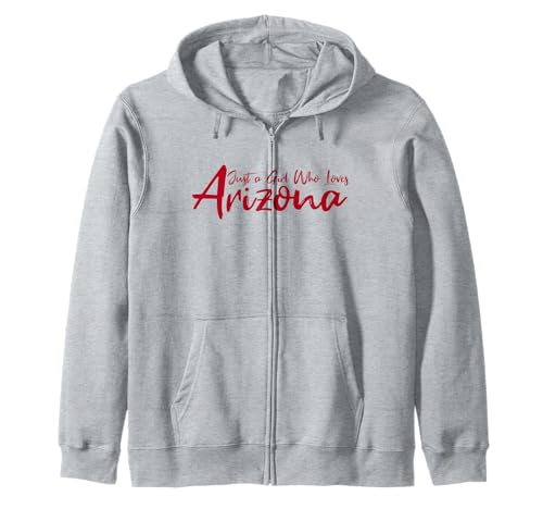 Cute, Just a Girl That Loves Arizona Women Teen Girls Tween Kapuzenjacke von Just A Girl Who Loves Arizona Apparel and Gifts
