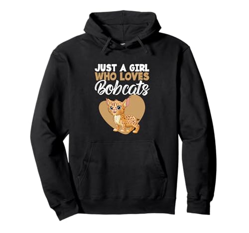 Wild Cat Lover Bobcat Feline Nur EIN Mädchen, das Rotluchse liebt Pullover Hoodie Wild Cat Lover Bobcat Feline Nur EIN Mädchen, das Rotluchse liebt Pullover Hoodie von Just A Girl Who Loves Bobcats Gift