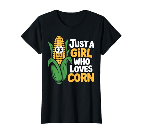 Nur EIN Mädchen, das Mais liebt Lustiger Mais für Mädchen T-Shirt Nur EIN Mädchen, das Mais liebt Lustiger Mais für Mädchen T-Shirt von Just A Girl Who Loves Corn Design