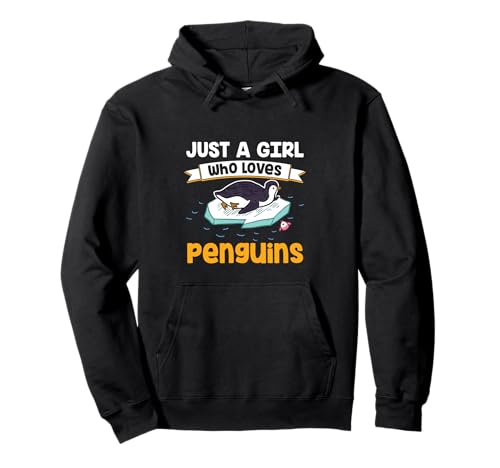 Pinguinliebhaber Fluglose Vögel Just A Girl Who Loves Pinguin Pullover Hoodie Pinguinliebhaber Fluglose Vögel Just A Girl Who Loves Pinguin Pullover Hoodie von Just A Girl Who Loves Penguins Bird Gift