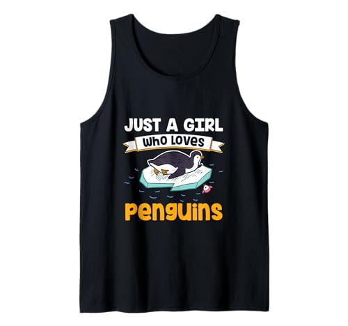Pinguinliebhaber Fluglose Vögel Just A Girl Who Loves Pinguin Tank Top Pinguinliebhaber Fluglose Vögel Just A Girl Who Loves Pinguin Tank Top von Just A Girl Who Loves Penguins Bird Gift