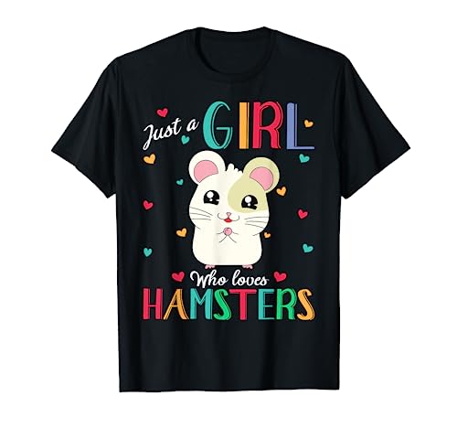 Just A Girl Who Loves Hamster-Shirt T-Shirt von Just A Girl Who Loves Tshirt by T&T