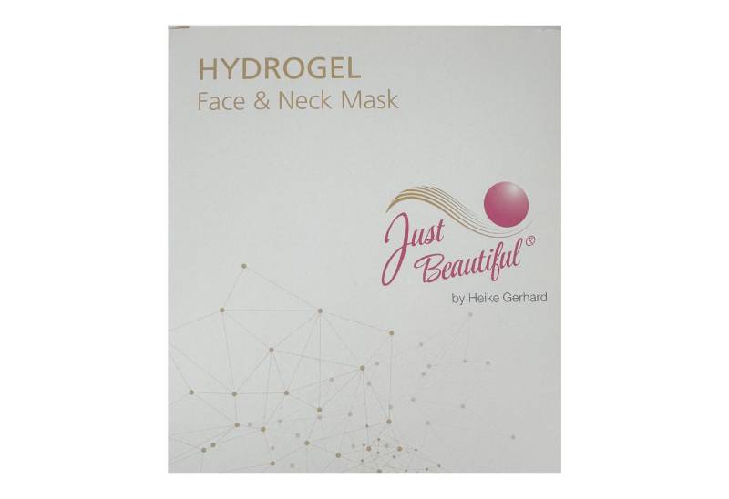 Just Beautiful® Gesichtsmaske Just Beautiful® Hydrogel Gesichts und Halsmaske, 1-tlg. von Just Beautiful®