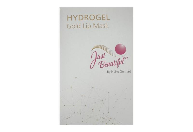 Just Beautiful® Lippenmaske Just Beautiful® Hydrogel Goldene Lippenmaske, 1-tlg. von Just Beautiful®