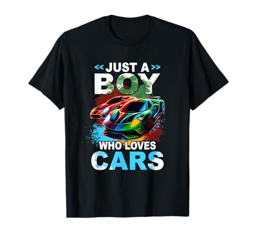 Just Boy Who Loves Cars Cool Sleek Sportwagen-Enthusiast T-Shirt von Just Boy Who Loves Cars Sleek s Car