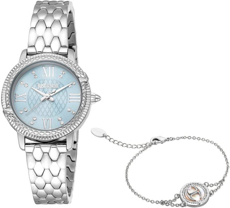 Just Cavalli Time Quarzuhr Fidenza JC1L276M0045, (Set, 2-tlg., mit Armband) von Just Cavalli Time