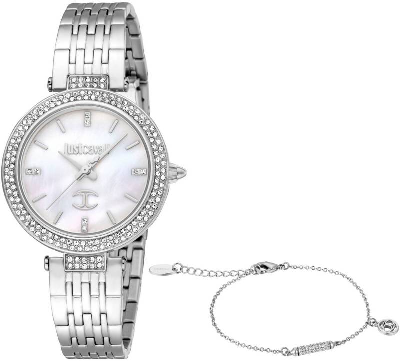 Just Cavalli Time Quarzuhr Savoca JC1L274M0045, (Set, 2-tlg., mit Armband) von Just Cavalli Time