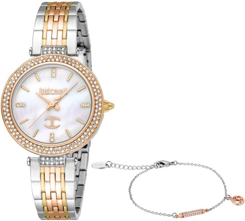 Just Cavalli Time Quarzuhr Savoca JC1L274M0095, (Set, 2-tlg., mit Armband) von Just Cavalli Time