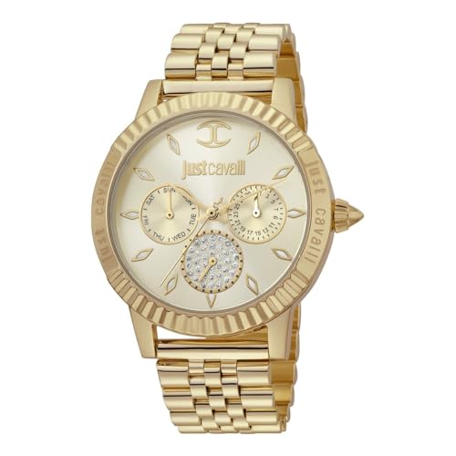 JC1L172M0045 JUST CAVALLI Damenuhr, gold, Armband von Just Cavalli