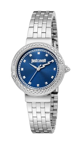 Just Cavalli Damen Analog Quarz Uhr mit Edelstahl Armband JC1L311M0015 von Just Cavalli