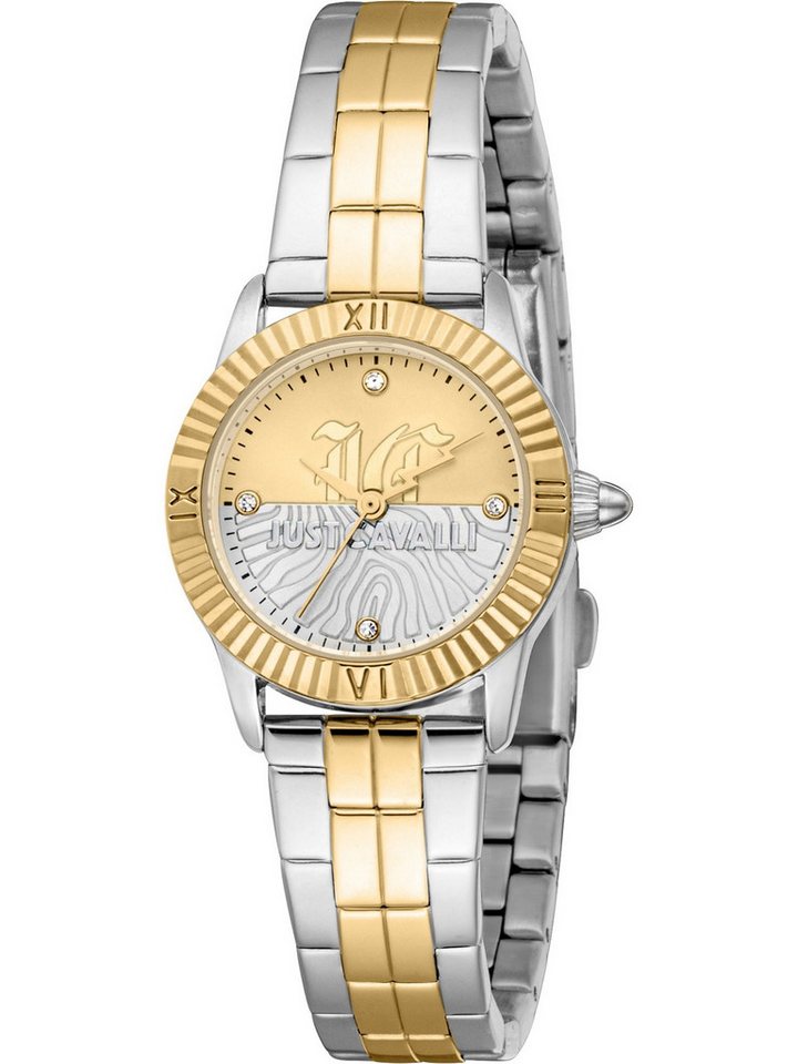 Just Cavalli Chronograph Just Cavalli Damen-Uhren-Sets Analog Quarz, Klassikuhr von Just Cavalli