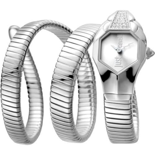 Just Cavalli Damen Analog Quarz Uhr mit Edelstahl Armband JC1L022M0055 von Just Cavalli