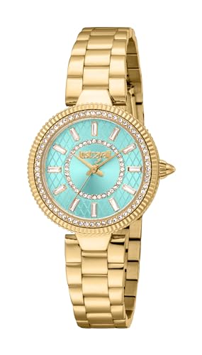 Just Cavalli Damen Analog Quarz Uhr mit Edelstahl Armband JC1L308M0055 von Just Cavalli