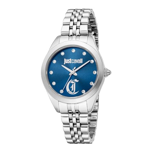 Just Cavalli Damen Analog Quarz Uhr mit Edelstahl Armband JC1L309M0045 von Just Cavalli