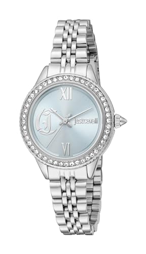 Just Cavalli Damen Analog Quarz Uhr mit Edelstahl Armband JC1L316M0045 von Just Cavalli