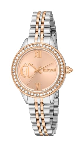 Just Cavalli Damen Analog Quarz Uhr mit Edelstahl Armband JC1L316M0105 von Just Cavalli