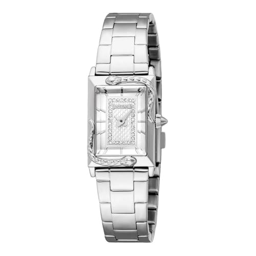 Just Cavalli Damen Analog Quarz Uhr mit Edelstahl Armband JC1L364M0045 von Just Cavalli