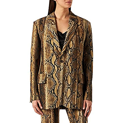 Just Cavalli Damen Blazer, 129s Natural Variant, 42 von Just Cavalli