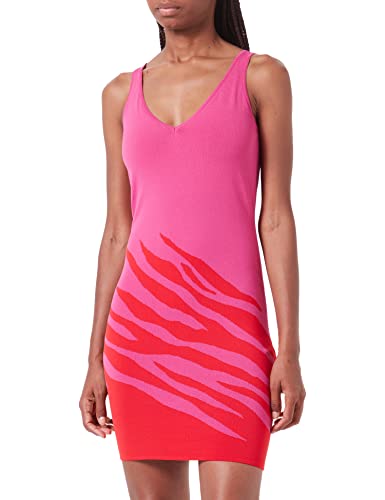 Just Cavalli Damen Kleid, 244j Fuxia Jacquard, L von Just Cavalli