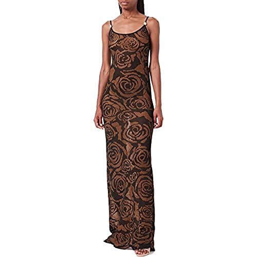 Just Cavalli Damen Kleid, 900j Black Jacquard, XXS von Just Cavalli