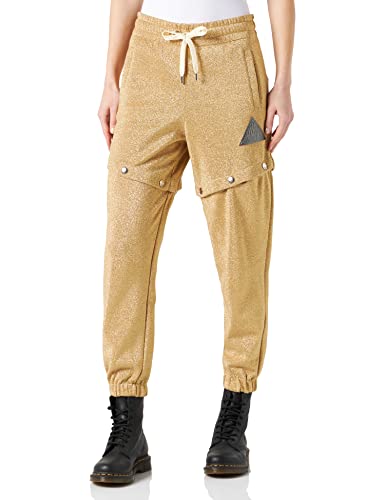 Just Cavalli Damen Pantalone Hosen, 906 Gold, 36 DE (Herstellergröße: 42) von Just Cavalli