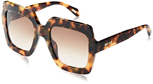 Just Cavalli Damen Sjc023 Sonnenbrille, Havana, 66 von Just Cavalli