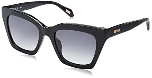 Just Cavalli Damen Sjc024 Sonnenbrille, schwarz (Shiny Black), 50 von Just Cavalli