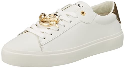 Just Cavalli Damen-Sneaker Oxford-Schuh, 100 weiß, 40 EU von Just Cavalli