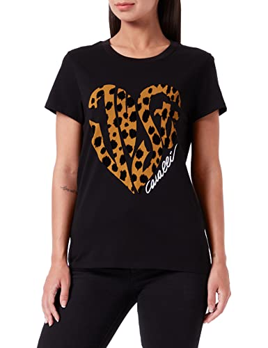 Just Cavalli Damen T-Shirt, 900 Black, M von Just Cavalli