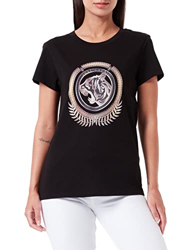 Just Cavalli Damen T-Shirt, 900 Black, M von Just Cavalli