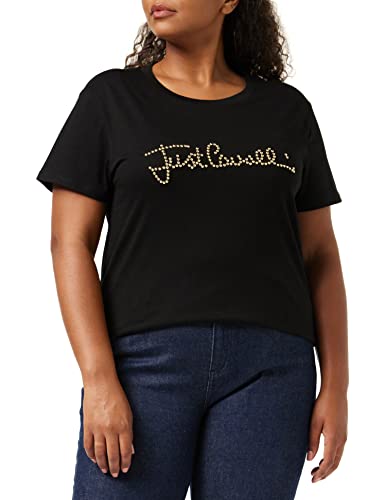 Just Cavalli Damen T-Shirt, 900 Black, XXS von Just Cavalli